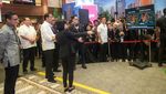 Momen CT dan Jokowi Keliling Hub Space X KAI Expo 2023