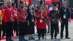 Momen Megawati Resmikan Mobil Bioskop Keliling PDIP