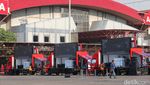 Momen Megawati Resmikan Mobil Bioskop Keliling PDIP