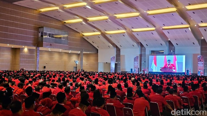 PDIP gelar bimtek ke anggota DPRD provinsi hingga kabupaten/kota menjelang pembukaan Rakernas IV (Anggi/detikcom)