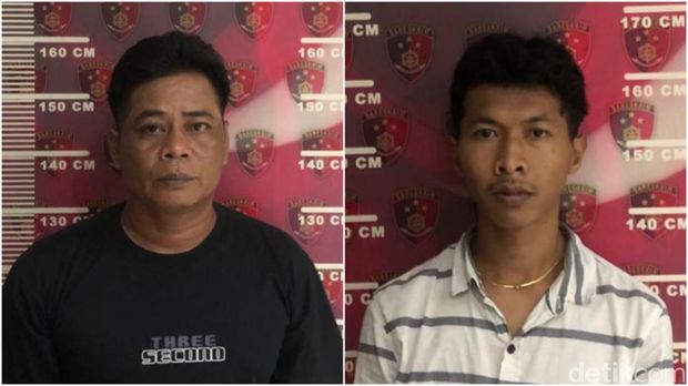 Pelaku pengeroyok keluarga kecil asal OKI yang berwisata di Jembatan Ampera, Palembang.