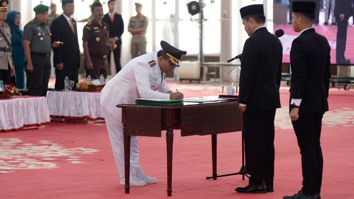 Pelantikan Pj Wali Kota Padang Sidimpuan