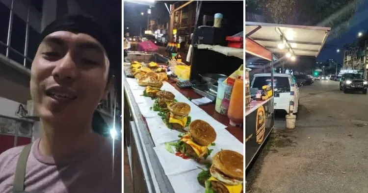 Penjual burger ditipu