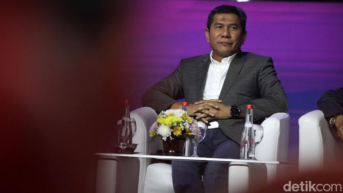 Diskusi panel memeriahkan Hub Space X KAI Expo 2023. Pembicara diskusi mulai dari Pj Gubernur DKI Jakarta Heru Budi hingga Dirut PT KCIC Dwiyana Slamet Riyadi.