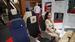 Potret Seat Dress Cover Pesawat Lion Air Group, Made in Garut