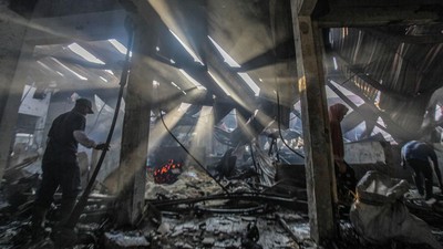 Potret Pasar Leuwiliang Bogor Pasca Kebakaran