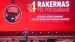 Momen Megawati-Jokowi-Ganjar Pidato di Rakernas IV PDIP