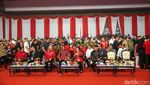 Momen Megawati-Jokowi-Ganjar Pidato di Rakernas IV PDIP