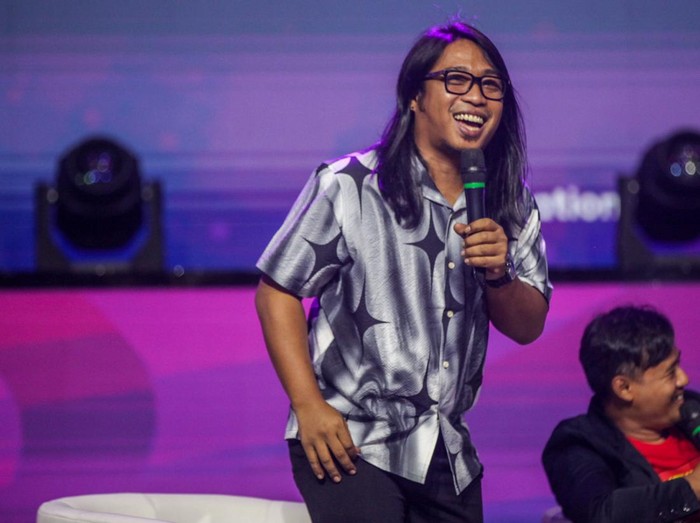 Praz Teguh di Hub Space X KAI Expo 2023