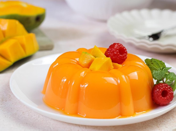 Resep Puding Mangga Segar