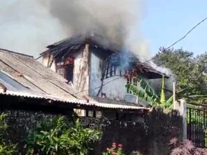Rumah Kosong di Bogor Kebakaran, Dipicu Warga Bakar Sarang Tawon