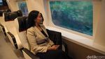 Sensasi Naik Kereta Cepat Whoosh Saat Main ke Hub Space JCC