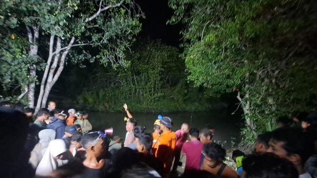 Seorang bocah hilang diterkam buaya saat mancing