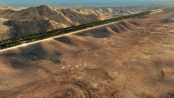 Kota ini terdengar seperti sebuah desain kota dari film fiksi ilmiah. The Complexity Science Hub, organisasi penelitian di Vienna Austria, menerbitkan makalah di jurnal NPJ Urban Sustainability pada Juni lalu yang mengemukakan alasan kenapa The Line bisa menjadi mimpi buruk bagi penduduknya karena dinilai kurang efisien. Foto: Unwired