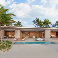 Agnes Jennifer menginap di Ritz Carlton Maldives. “Review jujur Villa Cik Mursida di Maldives 160jt/ malam (Belom transport, air & foods),” tulis Agnes Jennifer di video konten TikTok. Dok. Ritz Carlton 