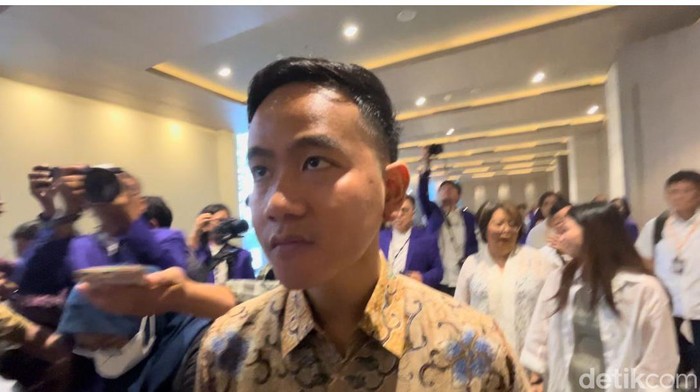 Wali Kota Solo, Gibran Rakabuming Raka di Hotel Alila, Solo, Jumat (29/9/2023).