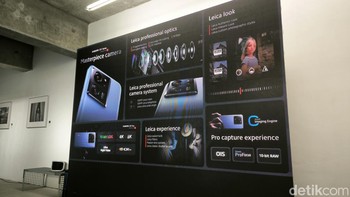 Dalam sesi Xiaomi Education - Photography Exhibition di Berlin, Jerman, Instruktur Leica Akademie dan jurnalis foto asal Italia Giuseppe Nucci, memperlihatkan karya fotonya yang merupakan hasil menerima tantangan melakukan pekerjaan memotret hanya dengan mengandalkan Xiaomi 13T Pro. Foto: Rachmatunnisa