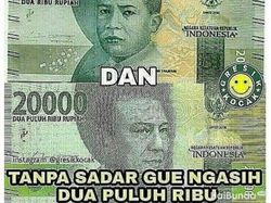 10 Meme Duit yang Kocak, Kelakukan Warganet Memang Ajaib