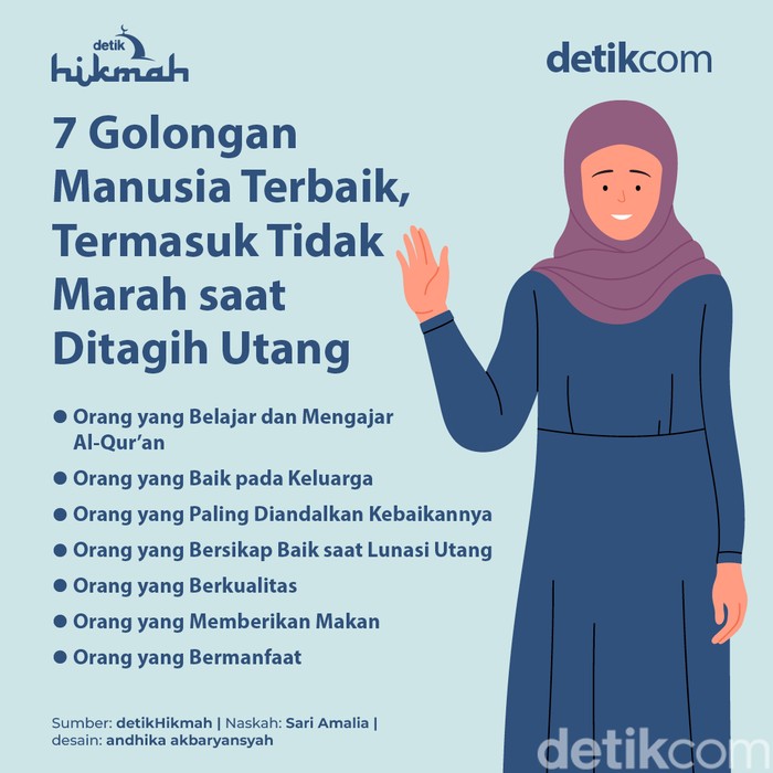 7 golongan manusia terbaik 7 golongan manusia terbaik