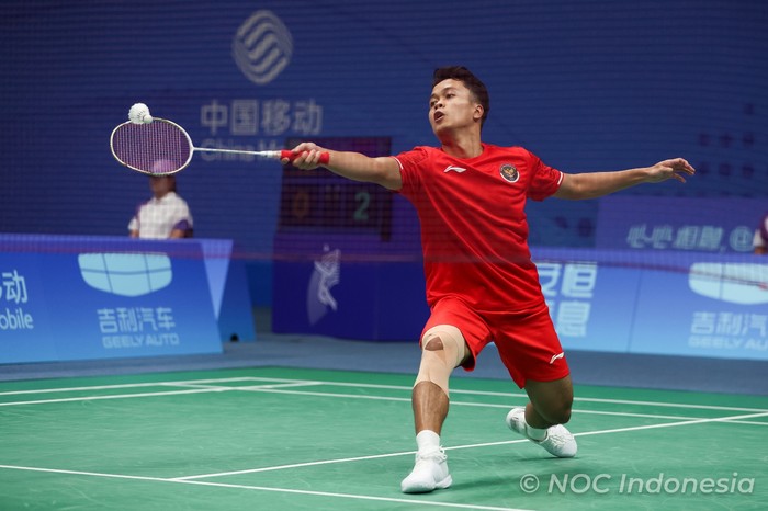 Anthony Sinisuka Ginting di Asian Games 2023