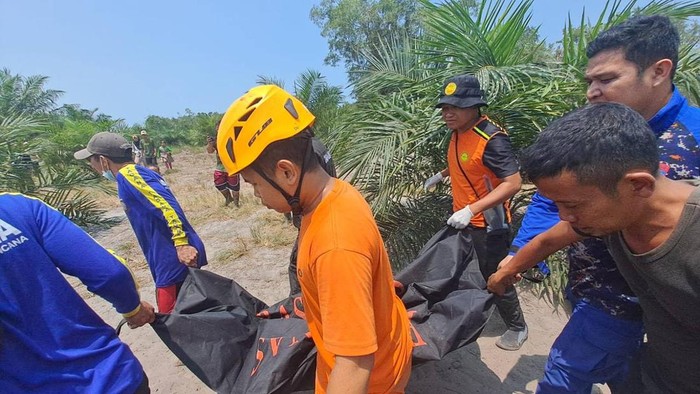 Bocah SD di Bangka Tengah yang diterkam buaya saat mancing ditemukan tewas.