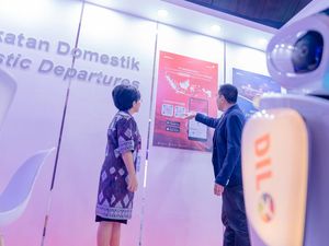 Angkasa Pura II Pamer Fasilitas TravelinPass-Robot DiLo di Hub Space 2023