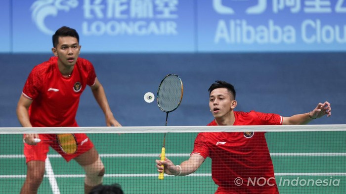 Fajar Alfian/Muhammad Rian Ardianto di Asian Games 2023