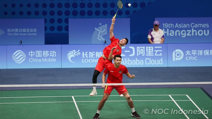 Fajar Alfian/Muhammad Rian Ardianto di Asian Games 2023