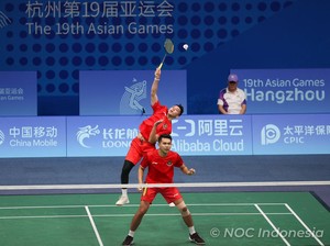Pertama dalam 61 Tahun, Ganda Putra Gagal Sumbang Medali Asian Games