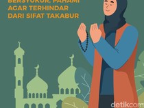 Infografis: 5 Hadits tentang Bersyukur, Pahami agar Terhindar dari Sifat Takabur