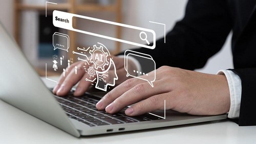 Ilustrasi Perplexity AI