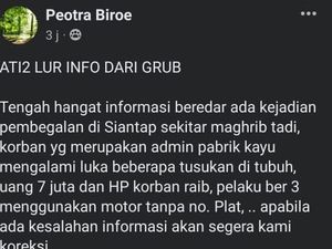 Tipu-tipu Pemuda Wonosobo Ngaku Dibegal, Duitnya Ternyata buat Judi