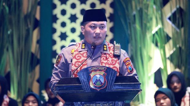 Kabid Dalpers Biro SDM Polda Jatim Nanang Haryono.