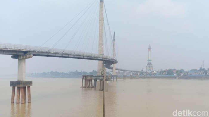 Kabut asap di Jambi batasi jarak pandang