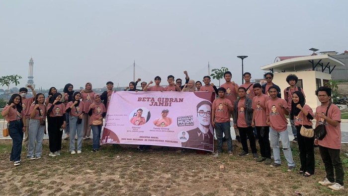 Milenial Jambi deklarasi Gibran jadi cawapres