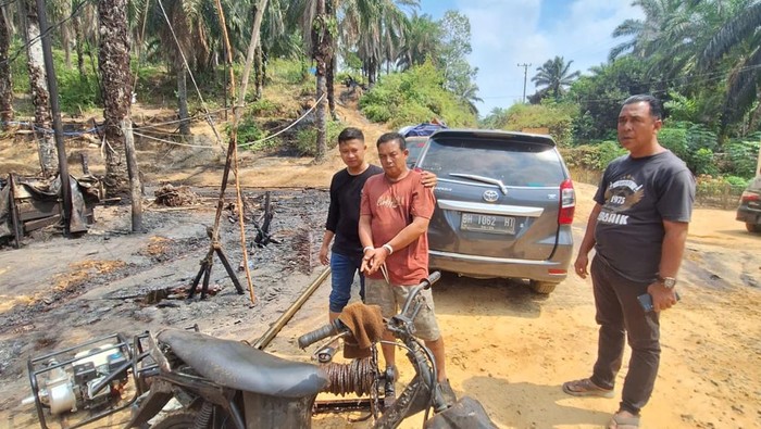 Pelaku illegal drilling yang ditangkap di Muaro Jambi ternyata oknum PNS.