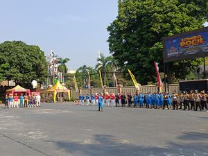 Peringati HUT Ke-68 Lantas, Polres Bogor Gelar Lomba Polisi Cilik