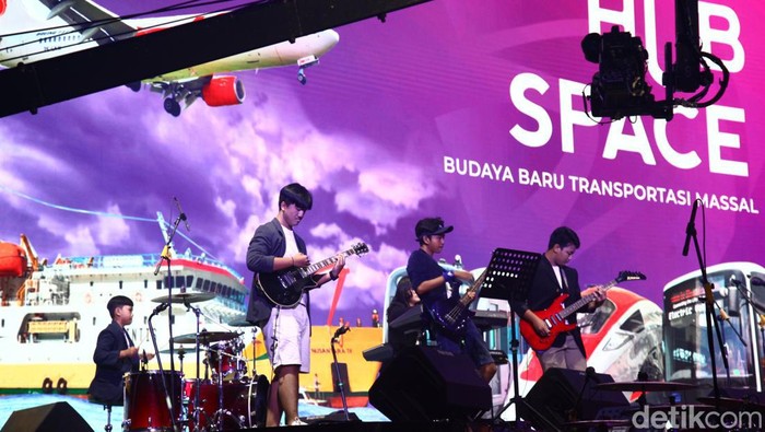 Potret Keseruan Lomba Band di Hub Space 2023
