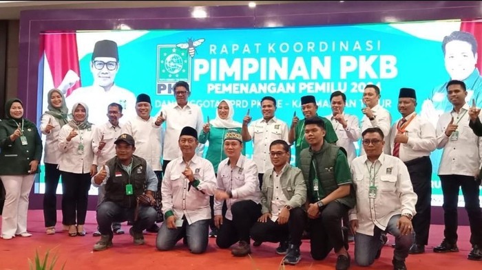 Rapat koordinasi Partai Kebangkitan Bangsa (PKB) pemenangan Pemilu 2024.