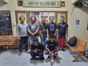 Curi Mobil Parkir, 2 Pedagang Baju Keliling Asal Sumsel Ditangkap Polisi Babel