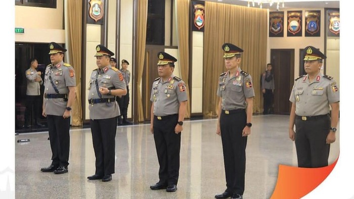 Upacara kenaikan pangkat perwira tinggi Polri (dok. Polri)