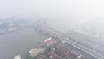 Begini Pekatnya Bencana Kabut Asap di Palembang