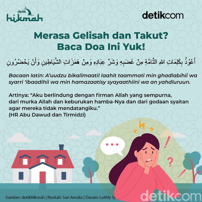 Doa Agar Terhindar dari Rasa Takut dan Gelisah