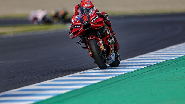 Francesco Bagnaia di MotoGP Jepang 2023