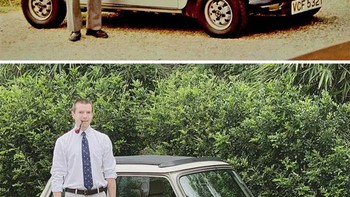 Kakekku dengan Mini-nya, dan aku dengan milikku Foto: Boredpanda