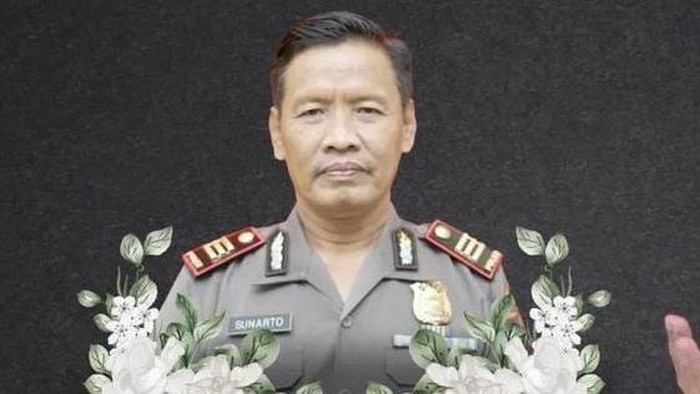Kapolsek Geyer, Grobogab, AKP Sunarto, meninggal dunia, Minggu (1/10/2023).
