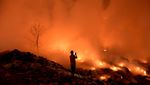 TPA Sumompo Manado Terbakar
