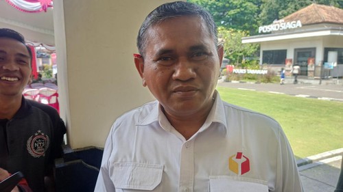 Ketua Bawaslu Tabanan I Ketut Narta, Minggu (1/10/2023). (Chairul Amri Simabur/detikBali)
