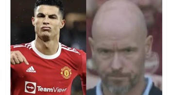Dengan Ronaldo dulu, performa MU lebih baik dari sekarang. Foto: Twitter