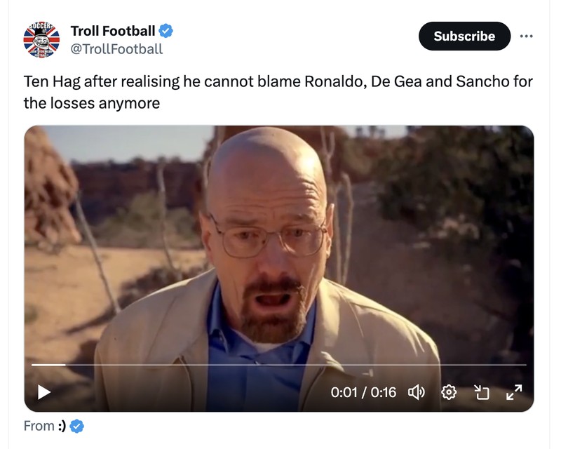 Meme Manchester United